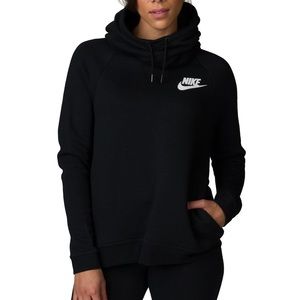 Funnel-Neck Hoodie